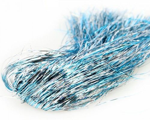 Tinsel Blend Hair, Ice Holographic Silver